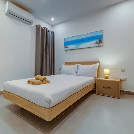 公寓 Bright And Modern 2br Prime St Julian's Location